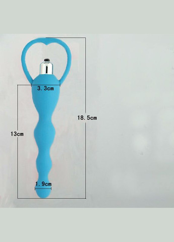 Вібратор Beans анальний кульки ялинка Чорний Lovetoy (303901803)