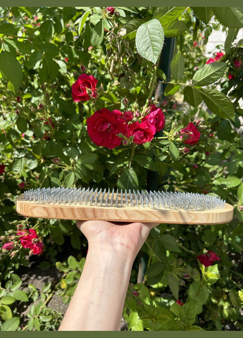 Дошка Садху крок 8 мм. Дошка з цвяхами. Sadhu board Handmade (361384753)