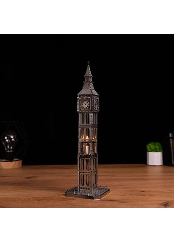 Колекційна модель-конструктор The Great Bell Годинникова вежа Біг-Бен настільний годинник (MT077) Metal Time (331298713)