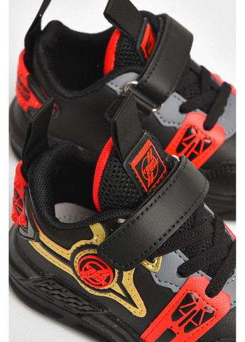 Чорні осінні кросівки дитячі чорного кольору Let's Shop