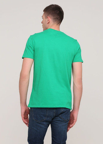 Зеленая футболка th1366m Tommy Hilfiger
