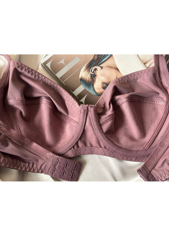 Коричневий коричневий бюстгальтер без поролону, гладкий ліфчик на чашку d Lanny Mode