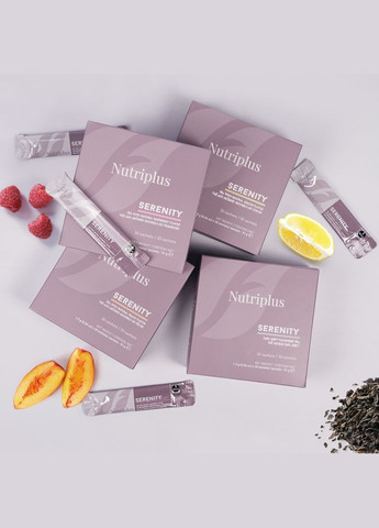 Cуміш екстракту трав з натуральним чаєм з ароматом лимону Nutriplus 30 стіків Farmasi (296095702)