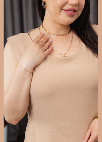 Темно-бежевое повседневный платье 25.2667 48( ) темно бежевый AKSAN