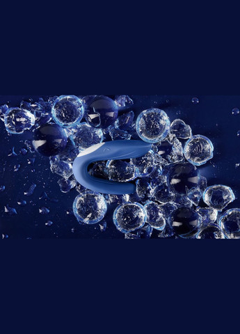 Вибратор для пар Double Whale с двумя моторчиками Satisfyer (297588143)