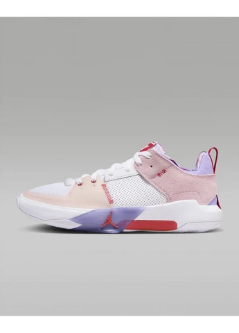 Комбіновані кросівки one take 5 white/pink fq3098-100 демісезон Air Jordan