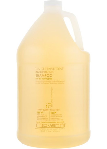 Шампунь "Чайне дерево" Eco Chic Hair Care Tea Tree Triple Invigorating Shampoo 250ml (345331-31511) Giovanni (368650251)