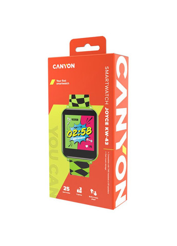 Смарт-часы Joyce KW-43 DUAL BT Music Green (CNE-KW43YB) Canyon (323043637)