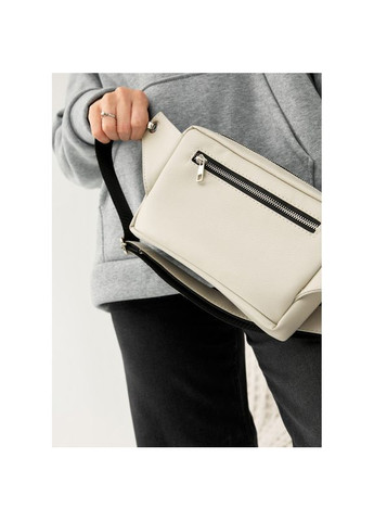 Женская сумка бананка Harvi серая Sambag (322870463)