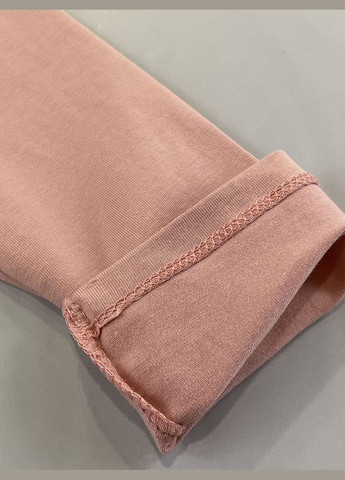 Розовые летние лосины для девочки Фламинго