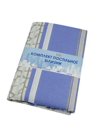 Постільна білизна Мармур зелений 50х70 см бязь (156308) Home Line Мармур зелений 50х70 см бязь полуторний (379022181)