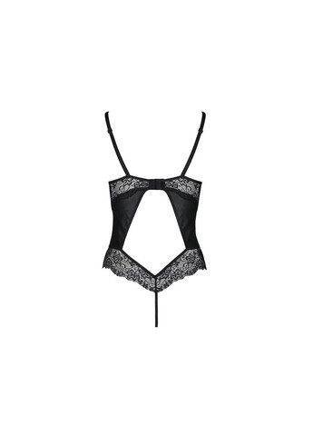 Боді з еко-шкіри та мережива LOONA BODY S/M, black Passion (369951915)