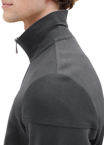 Чоловічий графітовий светр на блискавці Tom Tailor (371575617)