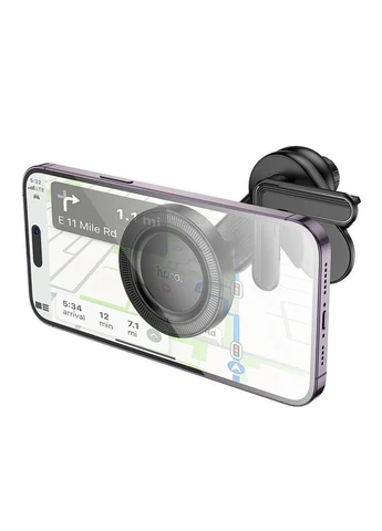 Автотримач Hoco H57 Magnetic Ring Чорний No Brand (391184994)