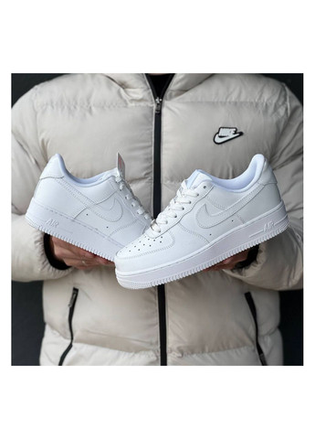 Белые демисезонные мужские кроссовки No Brand