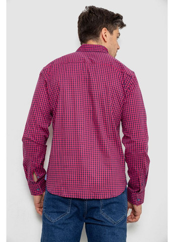 Сорочка чоловіча в клітку, колір рожевий, 214R845 Ager (344450641)
