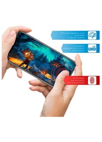 Стекло защитное (1283126508820) ACCLAB Full Glue Xiaomi Redmi 9A/9C (366663132)