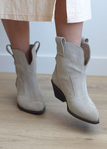 Черевики жіночі козаки замша натуральна Zlett 1601 (366290761)