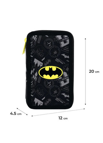 Школьный набор DC Batman Рюкзак + Пенал + Сумка для обуви SET_DC25-555S Kite (325476505)