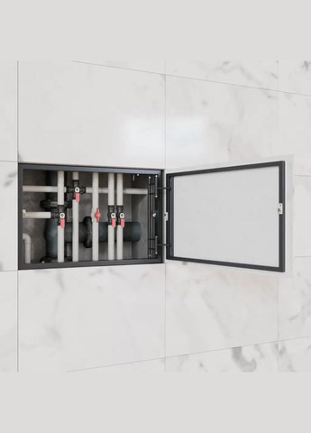 Ревізійний люк під плитку 500x200 мм (ШxВ) Ревізор, розпашний натискний ProfiLuxe (330250839)