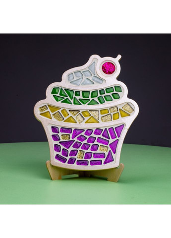 Детский набор для творчества хрустальная мозаика "Кекс" MA1006 Mosaaro (367185396)