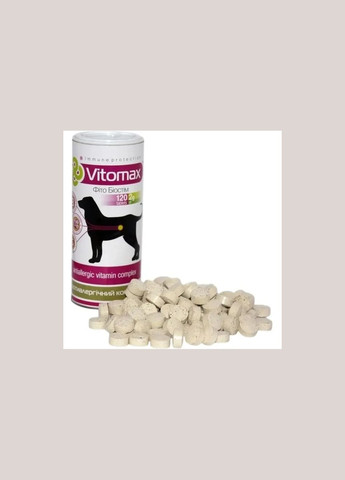 протиалергічний комплекс для собак 120 таб Vitomax (316090738)