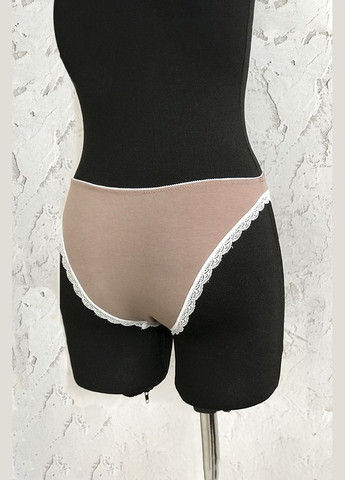 Набор премиум трусиков бразилиан с кружевом Kari Shop Atelier (18P-2BR-gr) Ova Ova Brand (341484349)