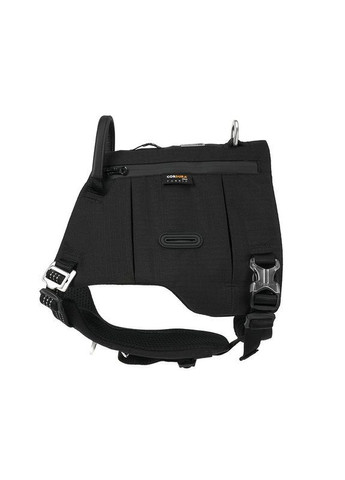 Шлейка для собак TLB2251 светоотражающая, из водонепроницаемой ткани Cordura, регулируемая, Черный, L Truelove (373444071)