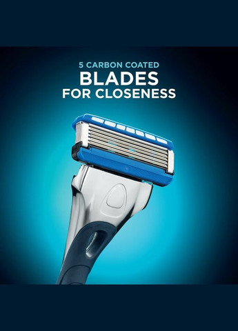 Сменные кассеты (картриджи лезвия) для бритья Sword Hydro 5 Hydrating Gel Pro Vitamin B5 - 5 кассет Wilkinson (331172978)