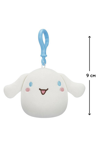 М'яка іграшка на кліпсі серії "Хелоу Кітті" - СІННАМОРОЛЛ (9 cm) Squishmallows (315153243)