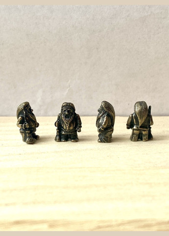 Домовик в латуні. Домовичок. Гаманцевий талісман оберіг. Домовичек No Brand (329438154)