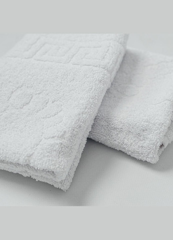 Махровое полотенце для ног 50х70 см Белый Lelit белый