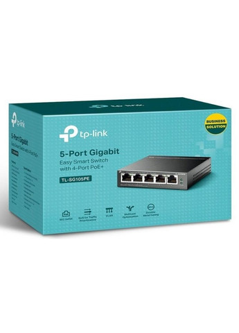 Комутатор мережевий TL-SG105PE TP-Link (303615409)