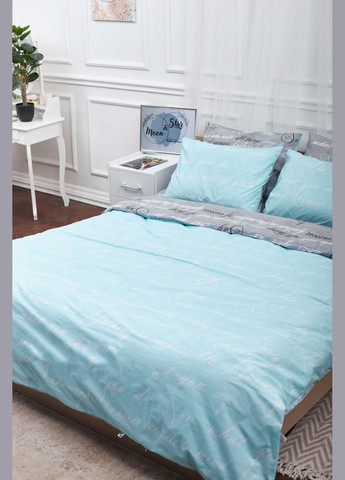 Комплект постільної білизни сімейний 143х210х2 наволочки 4х70х70 Бязь Gold Люкс (MS-820000724) Moon&Star Autograph Mind (285717466)