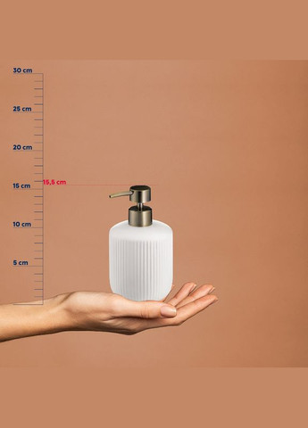 Дозатор для жидкого мыла Adele Off White (23732) Kela (323128532)