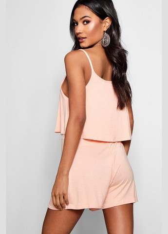 Комбінезон Boohoo бежевий