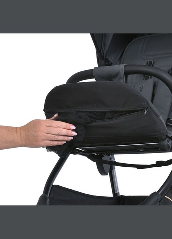 Коляска дитяча FIJI Gray Matt прогулянкова з чохлом та москітною сіткою Сірий (ME 1113-2) El Camino (334003796)