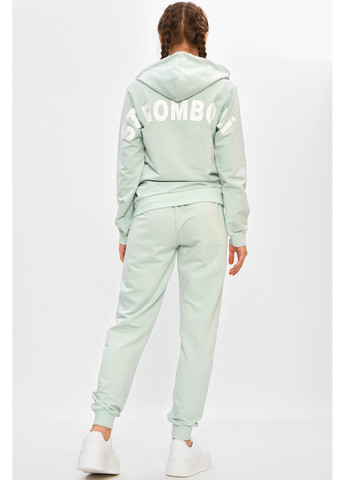 М'ятний демісезонний спортивний костюм підлітковий для дівчинки м'ятного кольору брючний Let's Shop