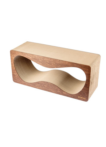 Когтеточка большая Коричневая 84х37х29 см Cat Joy Гранж (307822556)