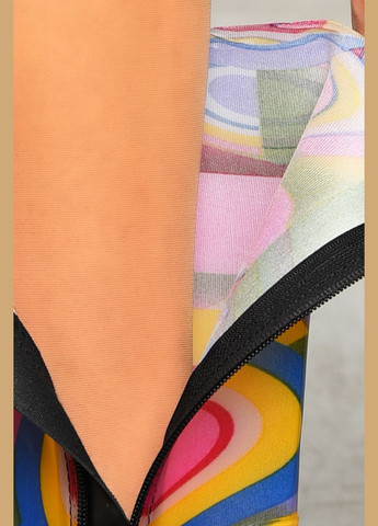 Цветные сапоги резиновые высокие женские разноцветные Let's Shop