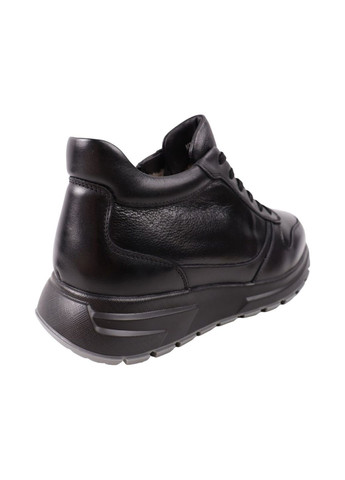 Черные ботинки мужские черные натуральная кожа Lifexpert