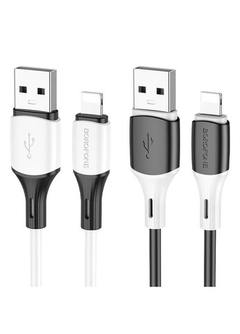 Кабель для зарядки MicroUSB Android BX79 |1м| Білий Borofone (337350420)