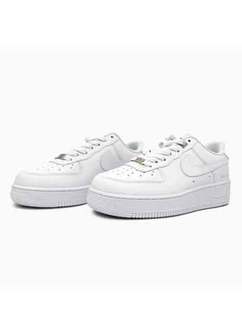 Білі кросівки чоловічі nike air force 1 x 1017 alyx 9sm white найк аір форс 1 білі демісезон No Brand