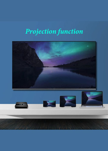 Медіаплеєр H20 Android 10.0 1/8 ГБ RK3228A Quad Core 4K 2.4G WiFi з голосовим асистентом No Brand (342116056)