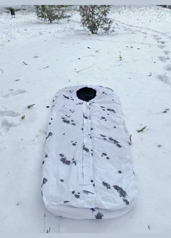 Зимний Спальник Модульная Система 5в1 Белый Клякса - Олива Get’Man SPLNK-MDL_SSTM-BL_OLV (306736380)