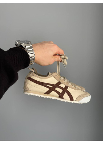 Кросівки жіночі Asics Onitsuka Tiger Mexico 66 'Beige Suede Brown' | Асікс Онітцука Тайгер бежеві No Brand бежеві демісезони (361081620)