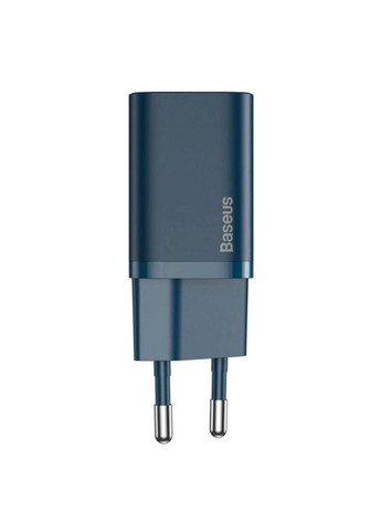 Сетевое зарядное устройство для Super Si Quick Charger 1C 20W EU Blue Baseus (371363109)
