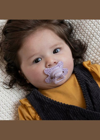 Пустушка силіконова Natural Chocolate Grid, симетрична, 6+ міс. () Difrax 127 Chocolate_grid (335030969)