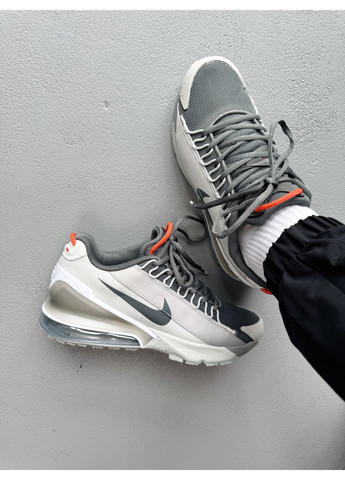 Сірі Осінні кросівки чоловічі nike air max pulse roam grey найк аір макс тн плюс No Brand