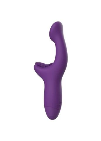 Вібратор подвійної стимуляції Rewokiss Vibrating Rewolution (381049047)